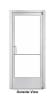 Commercial Aluminum Storefront Glass Door and Frame For Exterior Steel Stud Wall, 42" x 96" Left Hand, 1" Low E Glass Pre-Installed, Entrance Hardware Package, Clear Anodized - Image 3 of 0