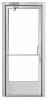 Commercial Aluminum Storefront Glass Door and Frame For Exterior Steel Stud Wall, 48" x 84" Left Hand, 1" Low E Glass Pre-Installed, Entrance Hardware Package, Clear Anodized - Image 4 of 0
