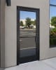 Exterior Commercial Glass Storefront Door For Wood Stud Wall, With Entrance Trim Package, (3068) 36 in. x 80 in. Right Hand, Dark Bronze Anodized Finish - Image 5 of 0