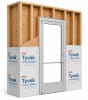 Commercial Aluminum Storefront Glass Door and Frame For Exterior Wood Stud Wall, 36" x 96" Right Hand, 1" Low E Glass Pre-Installed, Entrance Hardware Package, Clear Anodized - Image 1 of 0