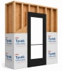 Commercial Aluminum Storefront Glass Door and Frame For Exterior Wood Stud Wall, 48" x 80" Right Hand, 1" Low E Glass Pre-Installed, Entrance Hardware Package, Dark Bronze Anodized - Image 1 of 0