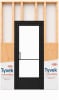 Commercial Aluminum Storefront Glass Door and Frame For Exterior Wood Stud Wall, 48" x 96" Left Hand, 1" Low E Glass Pre-Installed, Entrance Hardware Package, Dark Bronze Anodized - Image 2 of 0