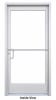 Interior Commercial Glass Storefront Door For Steel Stud Wall With Drywall (Butt Installation), With Entrance Trim Package, (3668) 42 in. x 80 in. Right Hand, Clear Anodized Finish - Image 6 of 0