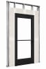 Interior Commercial Glass Door For Steel Stud Wall With Drywall (Butt Installation), With Office Trim Package, (3668) 42 in. x 80 in. Right Hand, Dark Bronze Anodized Finish - Image 1 of 0
