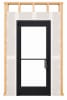 Interior Commercial Glass Door For Wood Stud Wall With Drywall (Butt Installation), With Office Trim Package, (3070) 36 in. x 84 in. Right Hand, Dark Bronze Anodized Finish - Image 2 of 0