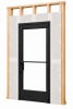 Interior Commercial Glass Door For Wood Stud Wall With Drywall (Butt Installation), With Office Trim Package, (3670) 42 in. x 84 in. Left Hand, Dark Bronze Anodized Finish - Image 1 of 0