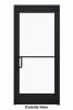 Interior Commercial Glass Door For Wood Stud Wall With Drywall (Butt Installation), With Office Trim Package, (3670) 42 in. x 84 in. Left Hand, Dark Bronze Anodized Finish - Image 4 of 0