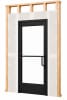 Interior Commercial Glass Door For Wood Stud Wall With Drywall (Butt Installation), With Office Trim Package, (3670) 42 in. x 84 in. Right Hand, Dark Bronze Anodized Finish - Image 1 of 0