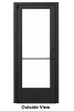 Medium Stile Commercial Aluminum Storefront Door and Frame, Moderate to Heavy Traffic, Exterior Block Wall, 42" x 84" Right Hand, 1" Low-E Glass, Dark Bronze Anodized - Image 3 of 0