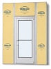 Medium Stile Commercial Aluminum Storefront Door and Frame, Moderate to Heavy Traffic, Exterior Steel Stud Wall, 36" x 80" Left Hand, 1" Low-E Glass, Clear Anodized - Image 2 of 0