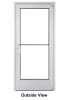 Medium Stile Commercial Aluminum Storefront Door and Frame, Moderate to Heavy Traffic, Exterior Steel Stud Wall, 36" x 80" Left Hand, 1" Low-E Glass, Clear Anodized - Image 3 of 0