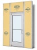 Medium Stile Commercial Aluminum Storefront Door and Frame, Moderate to Heavy Traffic, Exterior Steel Stud Wall, 36" x 80" Right Hand, 1" Low-E Glass, Clear Anodized - Image 1 of 0