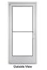 Medium Stile Commercial Aluminum Storefront Door and Frame, Moderate to Heavy Traffic, Exterior Steel Stud Wall, 36" x 80" Right Hand, 1" Low-E Glass, Clear Anodized - Image 3 of 0