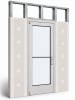 Medium Stile Commercial Aluminum Storefront Door and Frame, Moderate to Heavy Traffic, Interior Steel Stud Wall With Drywall On Each Side (Butt Installation), 42" x 84" Right Hand, 1/4" Tempered Glass, Clear Anodized - Image 1 of 0