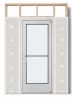 Medium Stile Commercial Aluminum Storefront Door and Frame, Moderate to Heavy Traffic, Interior Wood Stud Wall With Drywall On Each Side (Butt Installation), 36" x 84" Left Hand, 1/4" Tempered Glass, Clear Anodized - Image 2 of 0