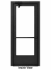Medium Stile Commercial Aluminum Storefront Door and Frame, Moderate to Heavy Traffic, Interior Wood Stud Wall With Drywall On Each Side (Butt Installation), 42" x 96" Left Hand, 1/4" Tempered Glass, Dark Bronze Anodized - Image 4 of 0