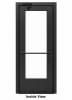 Wide Stile Commercial Aluminum Storefront Door and Frame, High Traffic & Abuse, Exterior Steel Stud Wall, 36" x 84" Left Hand, 1" Low-E Glass, Dark Bronze Anodized - Image 3 of 0