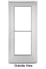 Wide Stile Commercial Aluminum Storefront Door and Frame, High Traffic & Abuse, Exterior Wood Stud Wall, 36" x 84" Left Hand, 1" Low-E Glass, Clear Anodized - Image 2 of 0