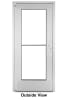 Wide Stile Commercial Aluminum Storefront Door and Frame, High Traffic & Abuse, Exterior Wood Stud Wall, 48" x 80" Right Hand, 1" Low-E Glass, Clear Anodized - Image 2 of 0