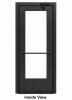 Wide Stile Commercial Aluminum Storefront Door and Frame, High Traffic & Abuse, Interior Block Wall, 36" x 84" Right Hand, 1" Low-E Glass, Dark Bronze Anodized - Image 3 of 0