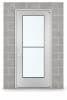 Wide Stile Commercial Aluminum Storefront Door and Frame, High Traffic & Abuse, Interior Block Wall, 42" x 96" Left Hand, 1" Low-E Glass, Clear Anodized - Image 1 of 0