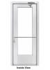 Wide Stile Commercial Aluminum Storefront Door and Frame, High Traffic & Abuse, Interior Metal Stud Wall, 36" x 84" Right Hand, 1" Low-E Glass, Clear Anodized - Image 3 of 0