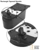 Rixson 28 Right Hand Center Hung Floor Closer With Rectangle Tapered Spindle, Single Acting, 105 Degree Swing, Hold Open Feature, Remanufactured - Image 3 of 0