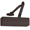 Sargent Commercial Door Closer, 11-1/8 Inch x 1 Inch Mounting Holes, Adjustable Spring, Non Handed, Hold Open Arm, Dark Bronze Finish - Image 3 of 0