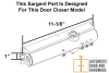 Sargent Replacement Hold Open Arm For 11-1/8 Inch x 1 Inch Mounting Hole Commercial Door Closer, Dark Bronze Finish - Image 2 of 0