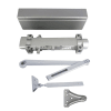 Sargent Commercial Door Closer, 9 Inch x 2.5 Inch Mounting Holes, Adjustable Size 1-6, Standard Arm, Aluminum Finish - Image 1 of 0