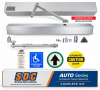 SDC AUTO Series Architectural ADA Automatic Door Opener â€“ Belt Driven Low Energy Swing Door Operator â€“ Single Door - Image 1 of 0