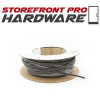 17/64 in. Backing Width, 11/32 in. Height Gray Brush Pile Weather Stripping, 100 Foot Length For Commercial Aluminum Storefront Glass Entrance Door - Image 4 of 0