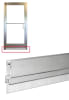 Storefront Pro Hardware 1 Inch Bottom Brush Sweep With Concealed Screws For 36" Wide Storefront Door - Image 1 of 0