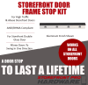 Header Door Frame Stop Kit For Storefront Double Door, Dark Bronze Finish - Image 3 of 0