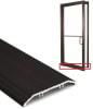 Storefront Pro Hardware 4.5 Inch Wide x 1/2 Inch Tall x 36 Inch Length Commercial Glass Door Threshold In Dark Bronze Anodized Finish - Image 1 of 0