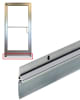 Southwest Aluminum 1 Inch Bottom Vinyl Sweep For 42 Inch Wide Storefront Door - Image 1 of 0