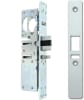 Trulite Storefront Door Right Hand Deadlatch Lock, 1-1/8 in. Backset, For Exit Only or 2 Way Traffic Applications, Aluminum Finish - Image 1 of 0
