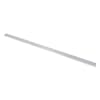 Tubelite 4 in. Wide x 1/2 in. Tall x 72 in. Length Commercial Storefront Double Door Bottom Threshold, Aluminum Finish - Image 1 of 0