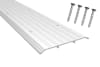Tubelite 8 in. Wide x 1/2 in. Tall x 36 in. Length Commercial Storefront Door Bottom Threshold, Aluminum Finish - Image 1 of 0