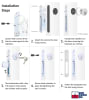 Tubelite Commercial Door Dead Bolt Lock Kit With Outside Mortise Key Cylinder and Inside Thumbturn, 1-1/8 in. Backset, Aluminum Finish - Image 4 of 0