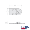 Tubelite OHCC Concealed Closer End Load Kit 2, With Center Hung End Load Arm and Universal Threshold or Floor Pivot - Image 8 of 0