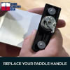 Tubelite Storefront Door Push To The Right Exit Paddle Handle, Aluminum Finish - Image 3 of 0