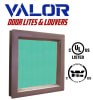 12 in. Wide x 12 in. Fire Rated Tall Vision Glass Lite Kit, Gray Primered 18 Gauge Cold Rolled Steel Frame, With 1/4 in. Laminated Wire Glass (7-10 Day Production Time) - Image 2 of 0