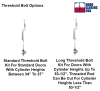 Vistawall Commercial Door 1-1/8 in. Deadbolt Lock - Image 8 of 0