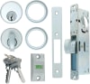Vistawall ADA Compliant Storefront Door Hook Bolt Deadlock Kit With (2) Mortise Key Cylinders and Lock Indicator - Image 1 of 0