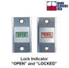 Vistawall ADA Compliant Storefront Door Hook Bolt Deadlock Kit With (2) Mortise Key Cylinders and Lock Indicator - Image 5 of 0