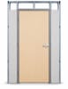 Wood-Lite 42" x 84" Commercial Wood Door Package â€“ Unfinished Birch, Left Hand Reverse, Metal Stud Drywall Frame - Image 1 of 0