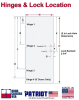35-25/32 in. x 95-1/8 in. Interior Commercial Wood Door Slab, Solid Core, Unfinished Rotary Natural Birch, Made In USA - Image 3 of 0