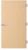 41-25/32" x 79-1/8" Commercial Wood Replacement Door With Hinges & Lockset - Unfinished Birch - Image 1 of 0