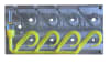 7.75" Lizard - TAIL MOLD - Image 2 of 0
